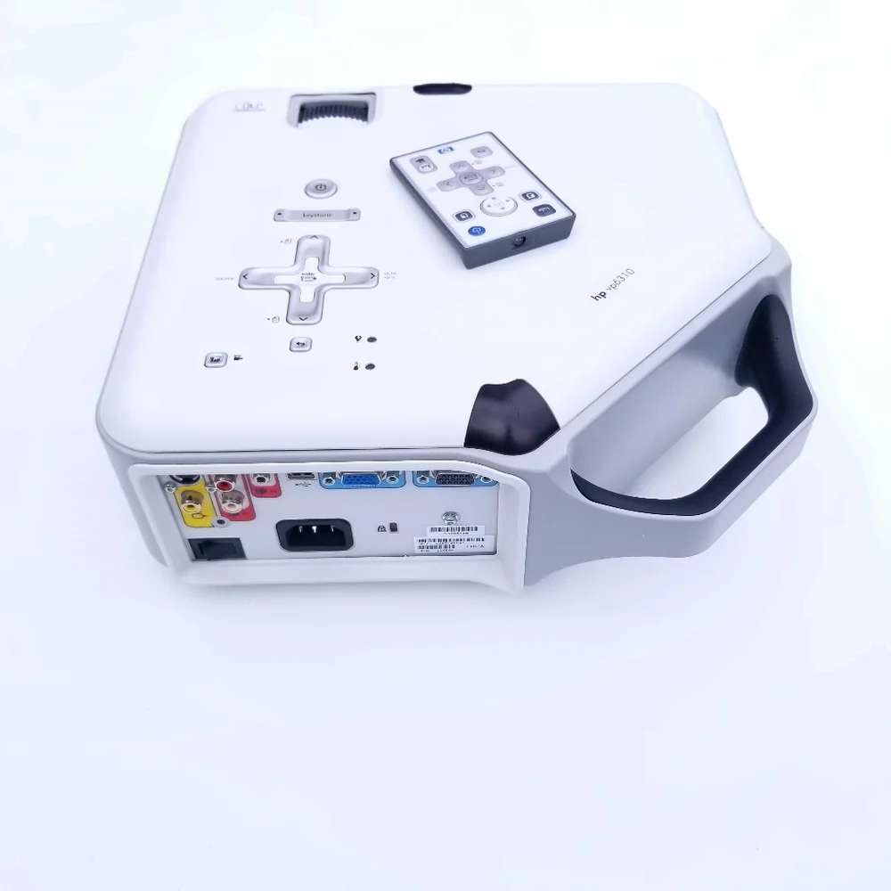 Digital Multimedia DLP Projector w/DVI, VGA, USB & Speaker - 800x600, 1600 Lumen